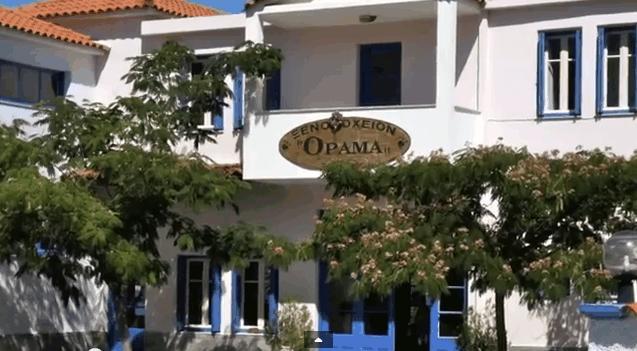 Orama Hotel Sigrion Bagian luar foto