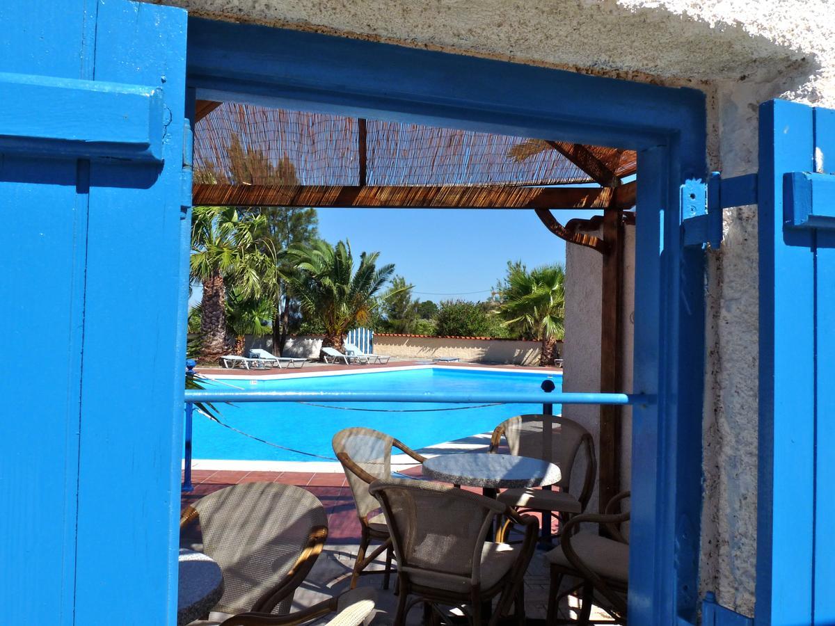 Orama Hotel Sigrion Bagian luar foto